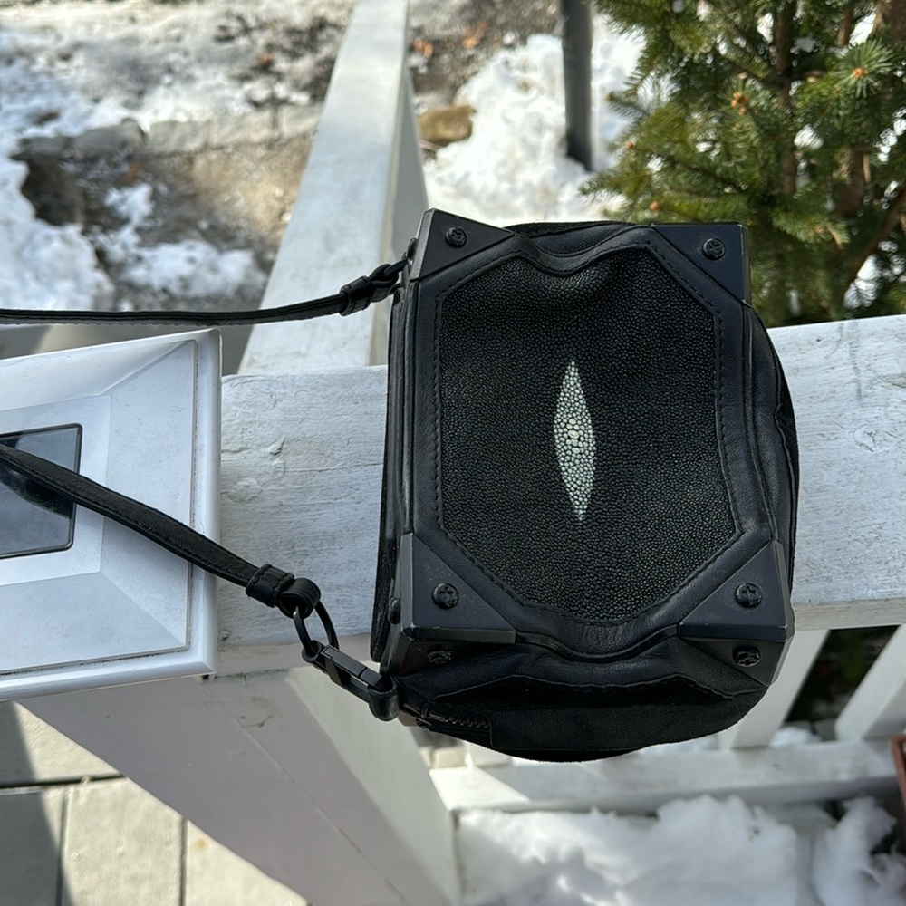 Black Alexander Wang Wristlet